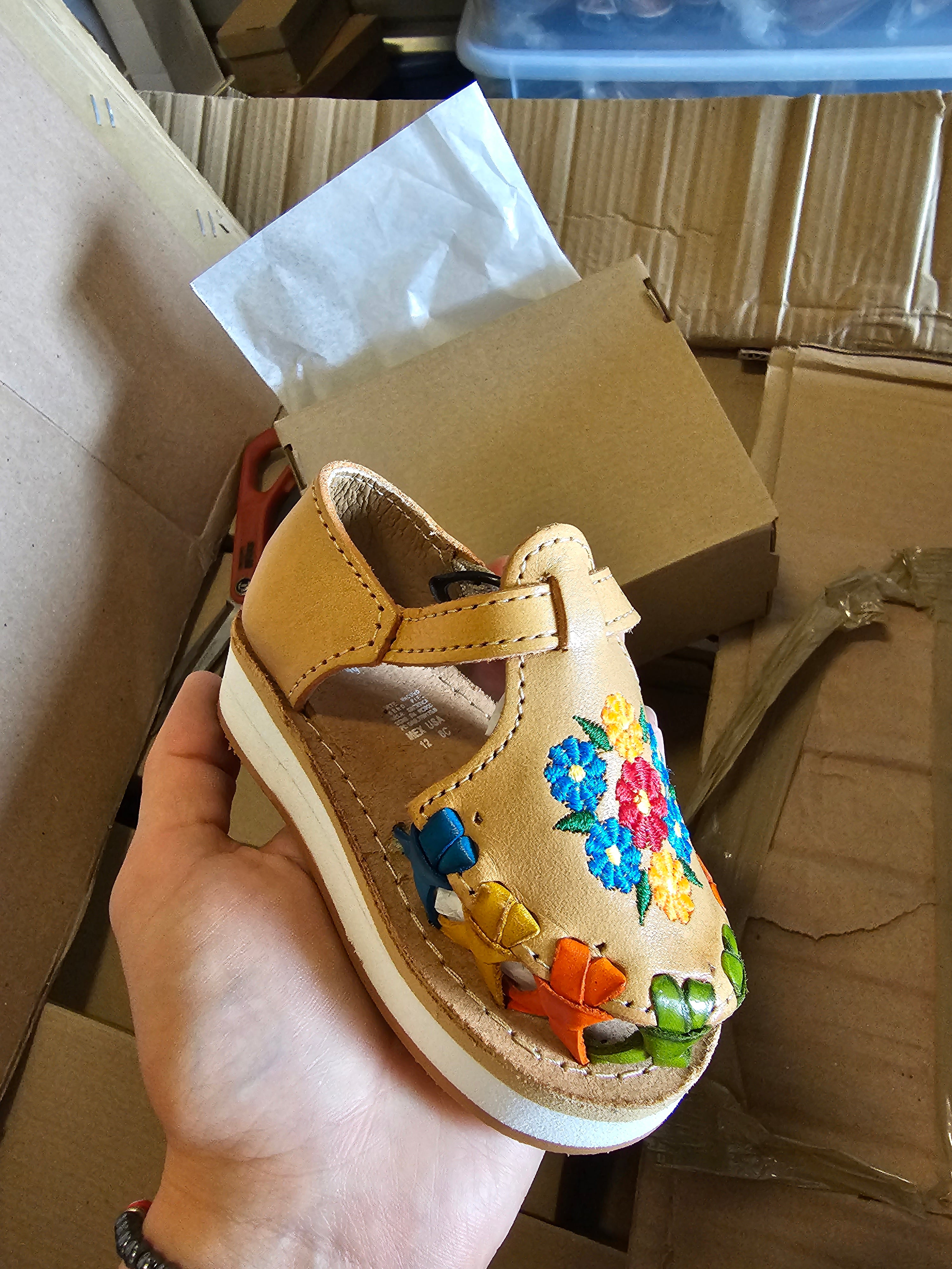 baby girl mexican huaraches