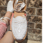 Paloma blanca  huarache