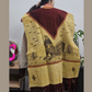 Mexican leather poncho