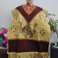 Mexican leather poncho
