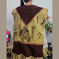 Mexican leather poncho