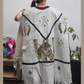 Mexican leather poncho