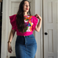 Rosy blouse