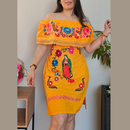 Guadalupano campesino dress.