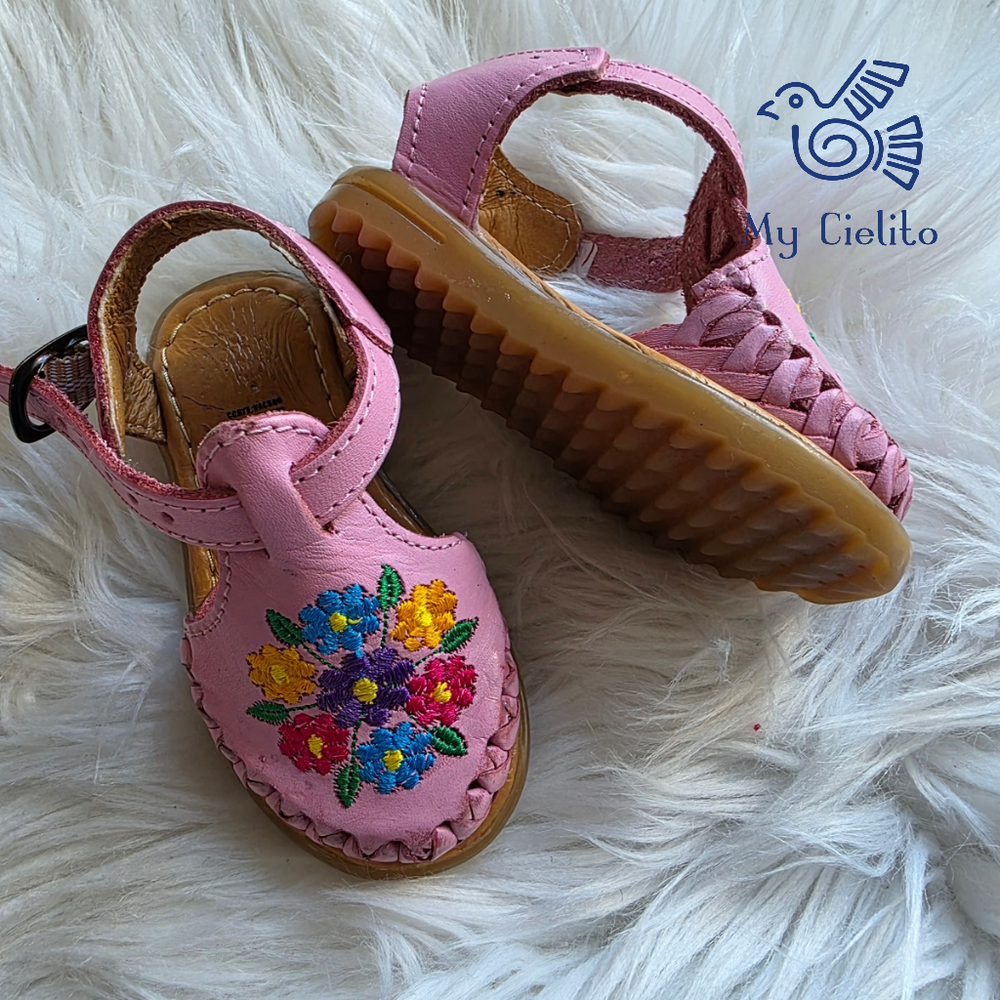little girl mexican huaraches