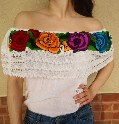 Zinacatan Campesina olan blouse