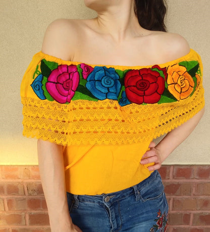 Zinacatan Campesina olan blouse