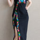 Quimono maxi dress