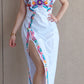 Quimono maxi dress