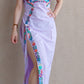 Quimono maxi dress