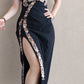 Quimono maxi dress