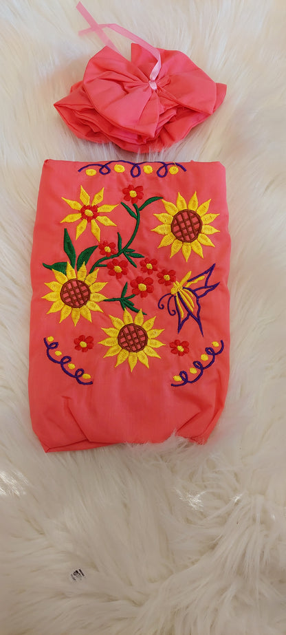 JUMPSUIT SUNFLOWERS BABY