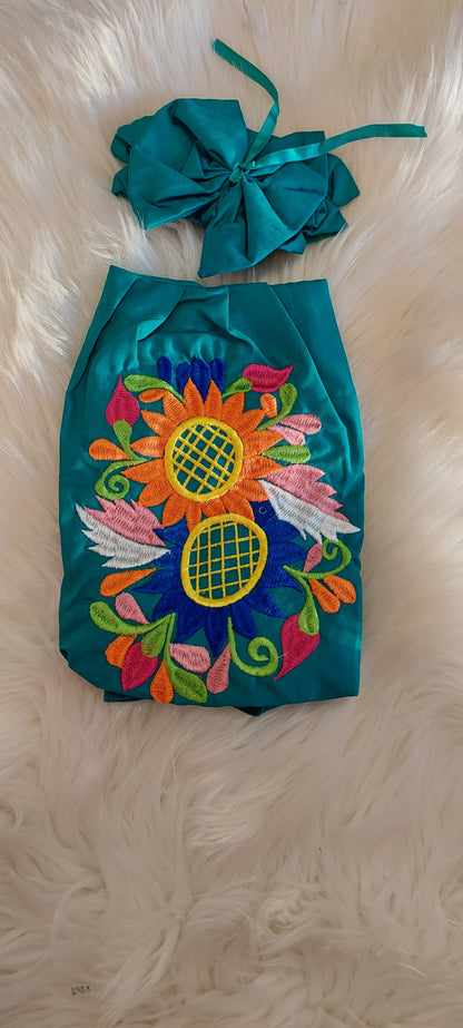 JUMPSUIT SUNFLOWERS BABY