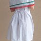 Tricolor kimono dress